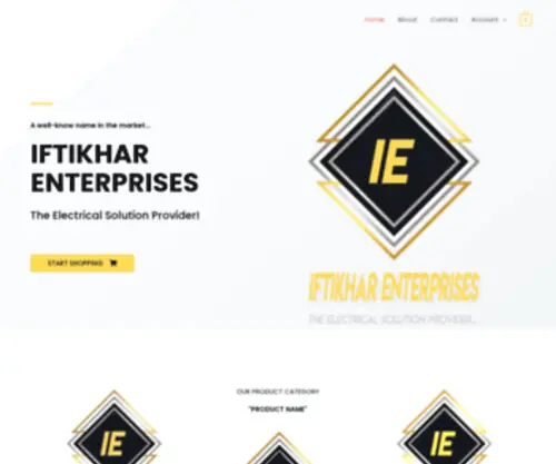 Iftikharenterprises.com(IFTIKHAR ENTERPRISES) Screenshot