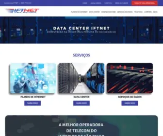 Iftnet.com.br(IFTNET Telecom) Screenshot