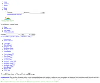 Iftravel.com(Asia and Europe Travel Directory) Screenshot