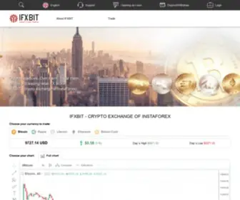 Ifxbit.com(IFXBIT is the best platform in the world for trading cryptocurrencies for private clients) Screenshot