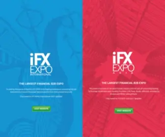 Ifxexpo.com(The iFX EXPO) Screenshot