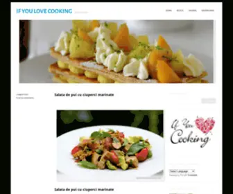 Ifyoulovecooking.com(If You Love Cooking) Screenshot