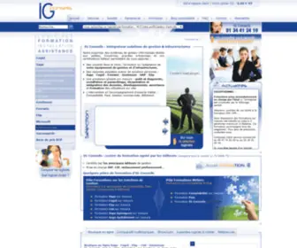IG-Conseils.com(LOGICIEL SAGE EBP CIEL) Screenshot