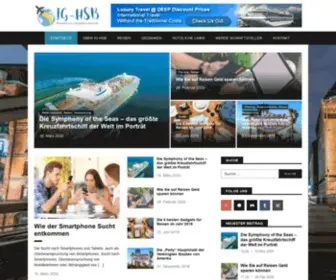 IG-HSB.de(Reisewissen zugänglich gemacht) Screenshot