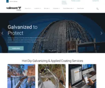 IG-USA.com(Valmont Coatings) Screenshot