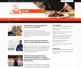 Iga-Gastronomia.com.br(Iga Gastronomia) Screenshot