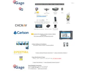 Igage.com(GNSS, Optical, Weatherproof Paper) Screenshot