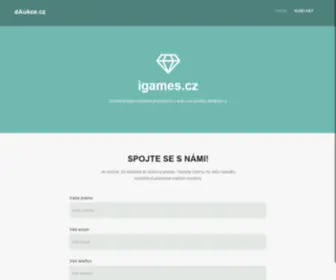 Igames.cz(Doména z aukce) Screenshot