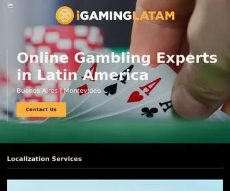 Igaminglatam.com(iGamingLatam) Screenshot