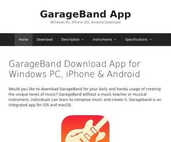 Igarageband.org(GarageBand App) Screenshot