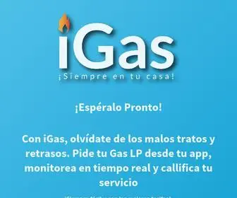 Igasapp.com.mx(IGas) Screenshot