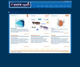 Igateoptics.com(Igate optics) Screenshot