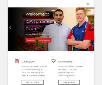 Igaturramurraplaza.com.au(IGA Turramurra Plaza) Screenshot