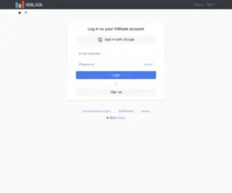Igblade.pro(Igblade) Screenshot
