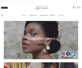 Igbocurls.com(Natural Hair) Screenshot