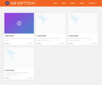 Igbsofttech.com(Your Home for digital skills and how to make money online) Screenshot