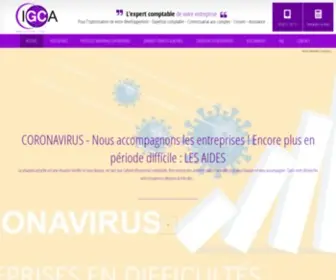 Igcafrance.com(Expert-comptable à Marseille) Screenshot