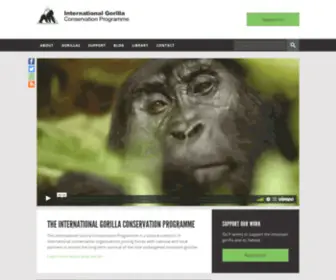 IGCP.org(International Gorilla Conservation Programme (IGCP)International Gorilla Conservation Programme (IGCP)) Screenshot