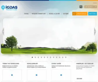 Igdas.com.tr(İGDAŞ) Screenshot