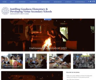 IGDVS.org(A Buddhist school in Northern California) Screenshot