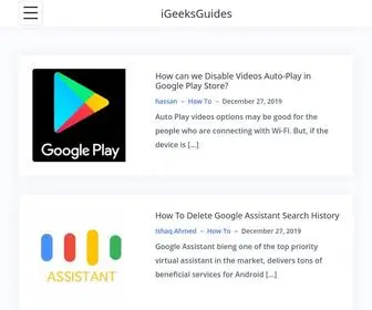 Igeeksguides.com(Tech) Screenshot