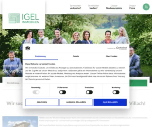 Igel-Immobilien.at(Igel Immobilien) Screenshot