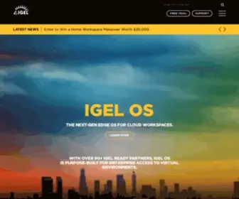 Igel.com(Next-Gen Edge OS, Endpoint Security) Screenshot