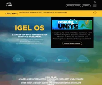 Igel.de(IGEL Technology) Screenshot