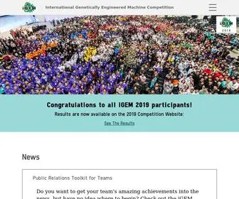 Igem.org(iGEM) Screenshot