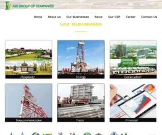 Igemyanmar.com(IGE Group of Companies) Screenshot