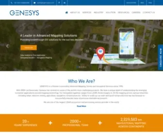 Igenesys.com(Pioneer in providing Advanced Mapping) Screenshot
