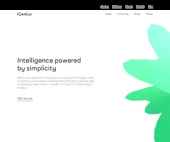 Igenius.net(Igenius) Screenshot