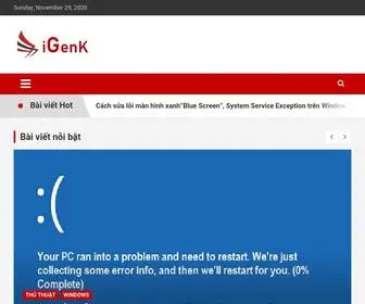 Igenk.net(Thông) Screenshot