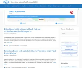 Igens.in(Jobs & Recruitment Notification and Education Material) Screenshot