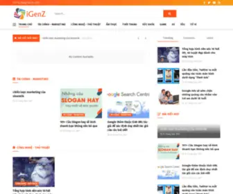 Igenz.net(Trang) Screenshot
