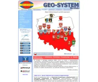 Igeomap.pl(Strona internetowa firmy geo) Screenshot