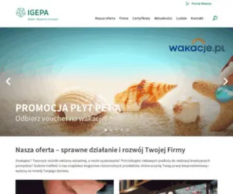 Igepa.com.pl(Igepa Polska) Screenshot