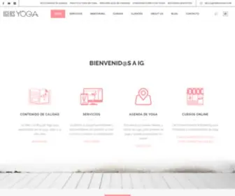 Igersyoga.com(Emprender en Yoga) Screenshot
