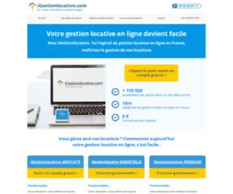 Igestionlocative.com(Votre gestion locative en ligne) Screenshot