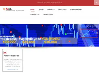 Igex.com(Igex) Screenshot