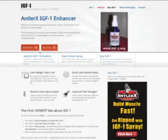 IGF-1.org(IGF) Screenshot