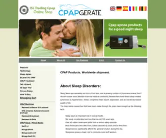 IGF-Cpap.com(Resmed) Screenshot