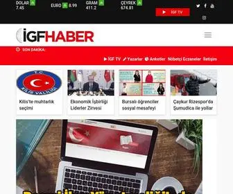 Igfhaber.com(İGF Haber Ajansı (İGFA)) Screenshot