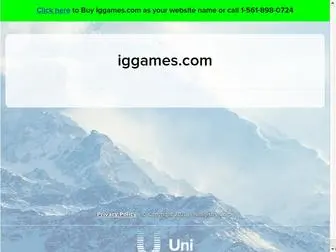 Iggames.com(Iggames) Screenshot