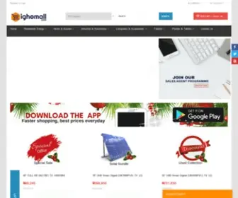 Ighomall.com(Ighomall Nigeria) Screenshot