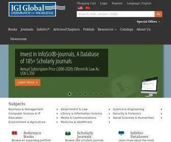 Igi-Global.com(IGI Global) Screenshot