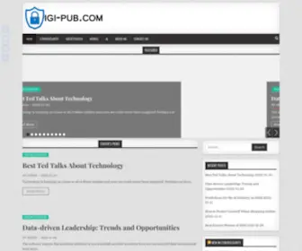 Igi-Pub.com(Electronic government) Screenshot