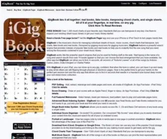 Igigbook.com(IGigBook App) Screenshot