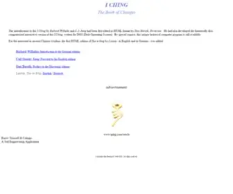 Iging.com(I CHING) Screenshot