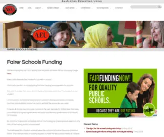 Igiveagonski.com.au(Fairer Schools Funding) Screenshot